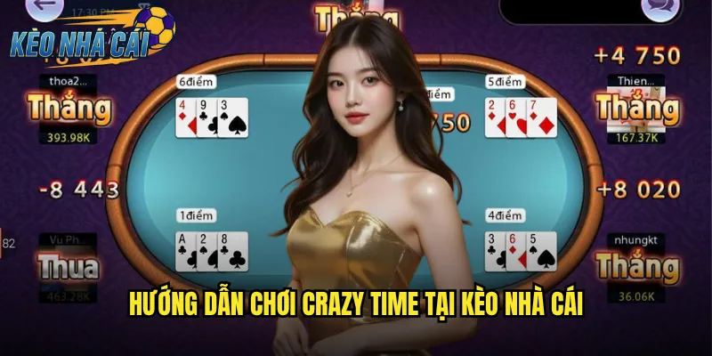 Hướng Dẫn Chơi Crazy Time Tại Kèo Nhà Cái